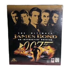 The Ultimate James Bond 007 An Interactive Dossier - PC ***BRAND NEW SEALED***